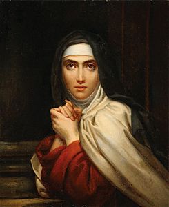 François Gérard - St Theresa (detail)